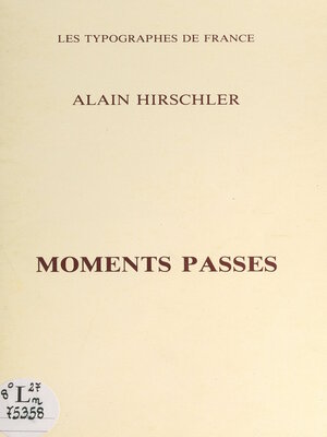 cover image of Moments passés